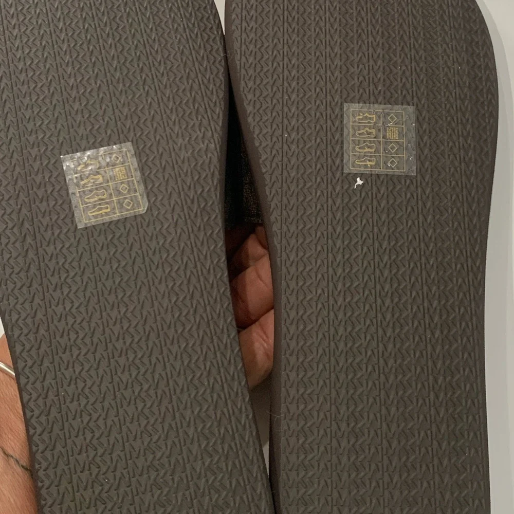New Wade Michael Kors Dark Brown Logo Slides without box size 9 brown - Picture 5 of 6